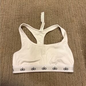 Alo White Sports Bra